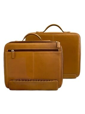 Levenger • Pebble Leather Laptop Case